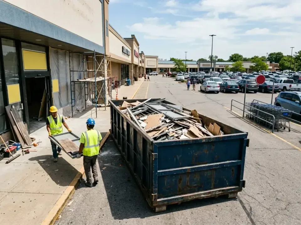 retail-store-renovation-debris-003 — frequently asked questions, Roll-off Dumpster Rentals in Shady Side, MD